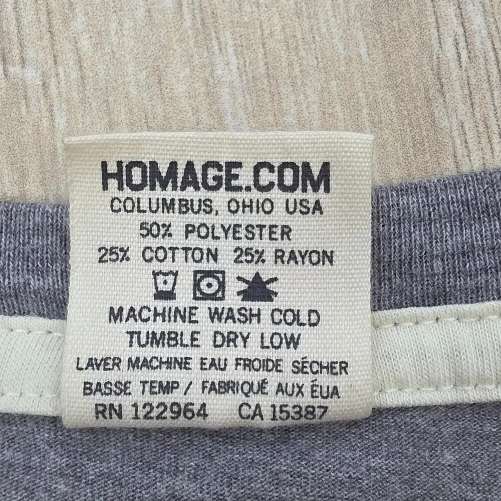 Homage New Heights Kelce Jam T Shirt Men's Medium Jason Travis Kelce Gray Tee